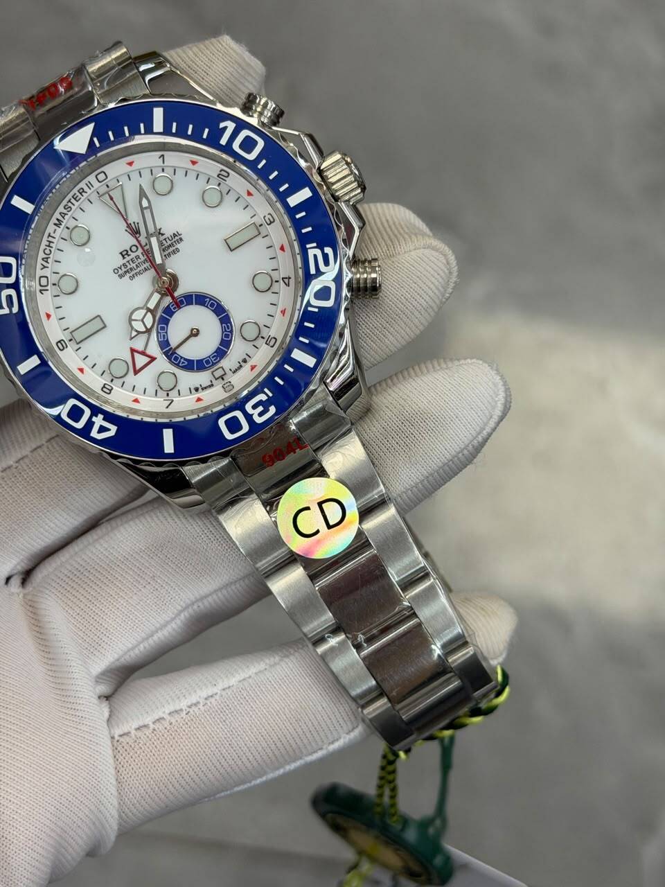 [Superclone] Rolex Yacht-Master II 44mm White Dial Oyster 126680 view 6