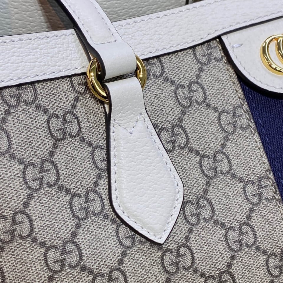 Gucci Ophidia GG Medium Tote White view 9