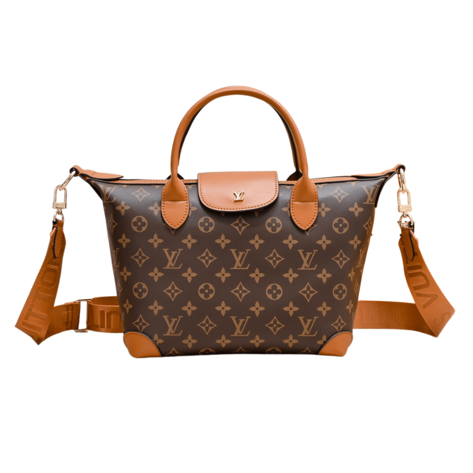 Louis Vuitton Tote Bag Monogram Canvas Brown 26Cm view 2