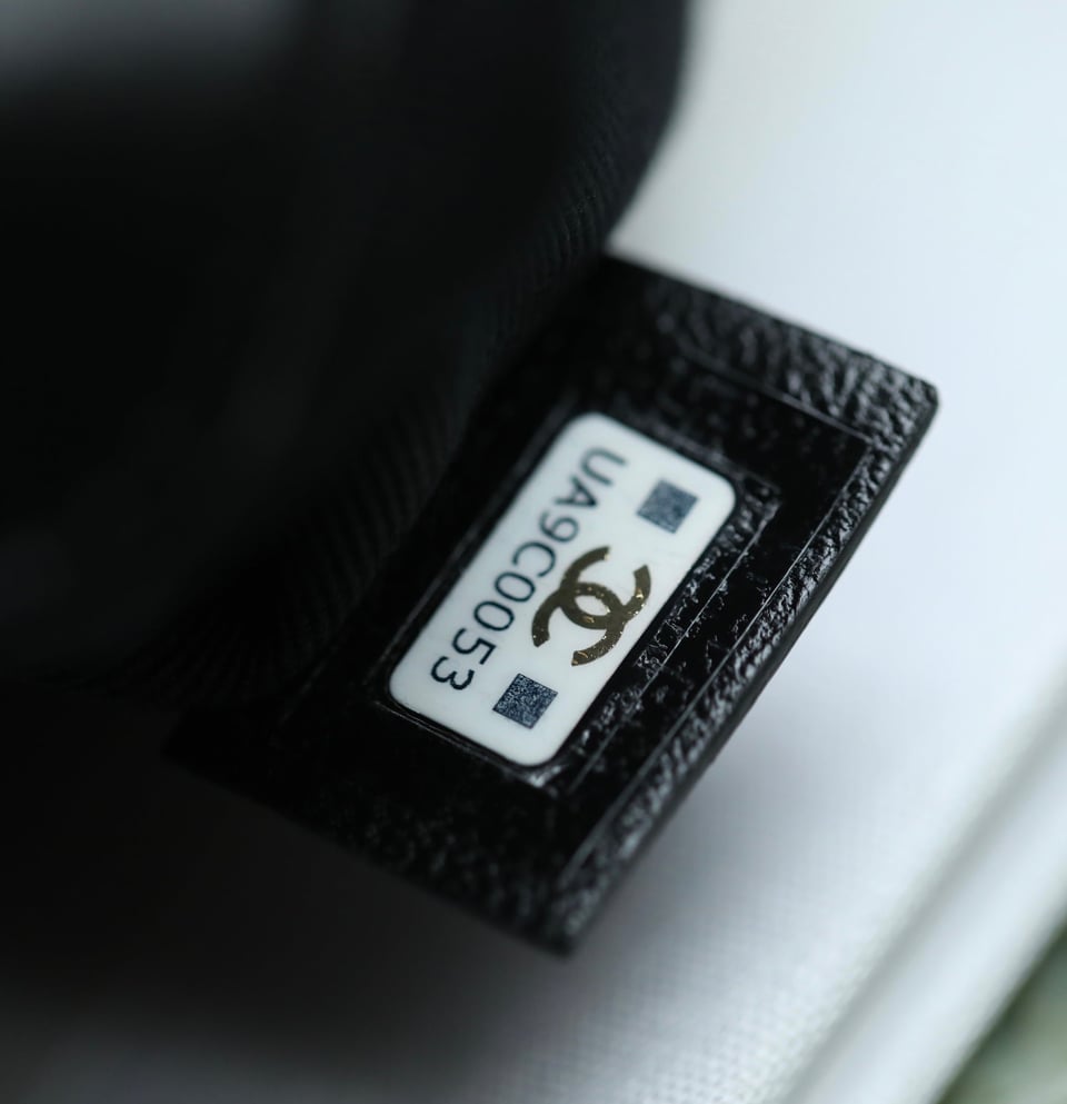 Chanel 23C Black Mini Pouch view 7