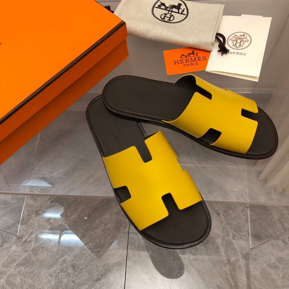 Hermes Izmir Sandal Yellow view 7