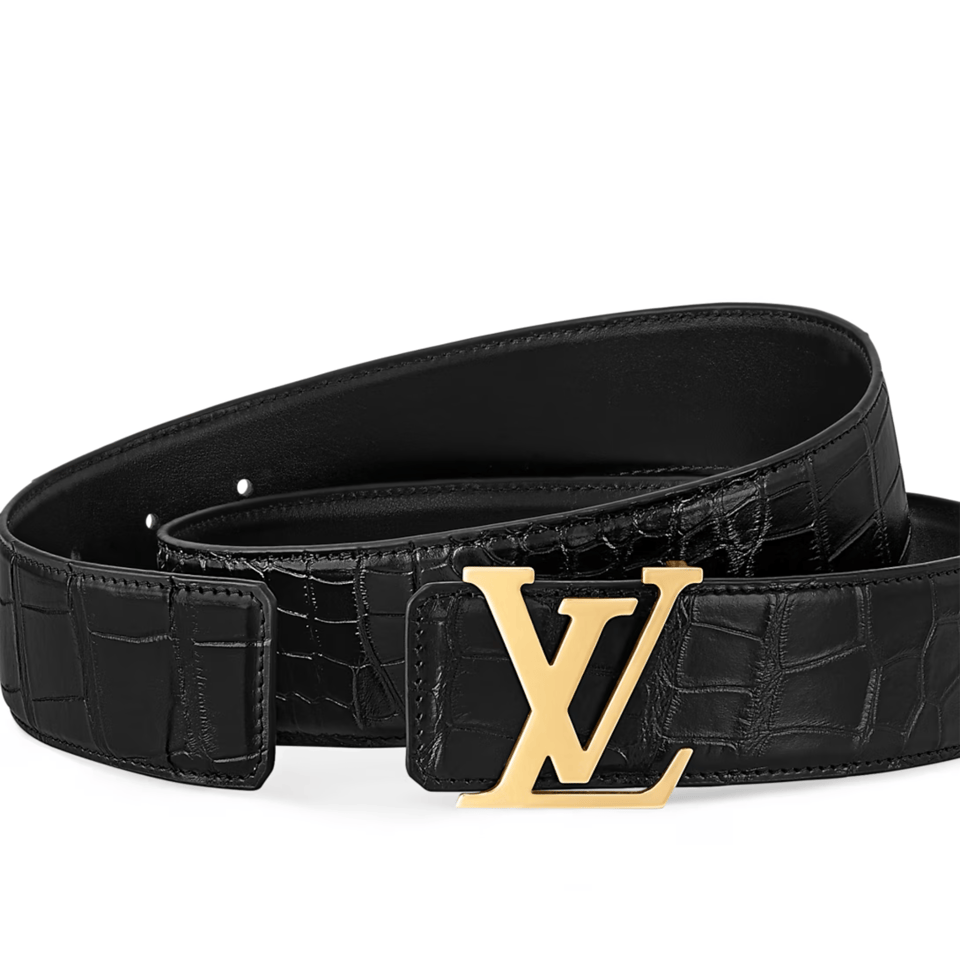 Louis Vuitton LV Gold Initiales 40mm Reversible Men Belt M8502V view 3