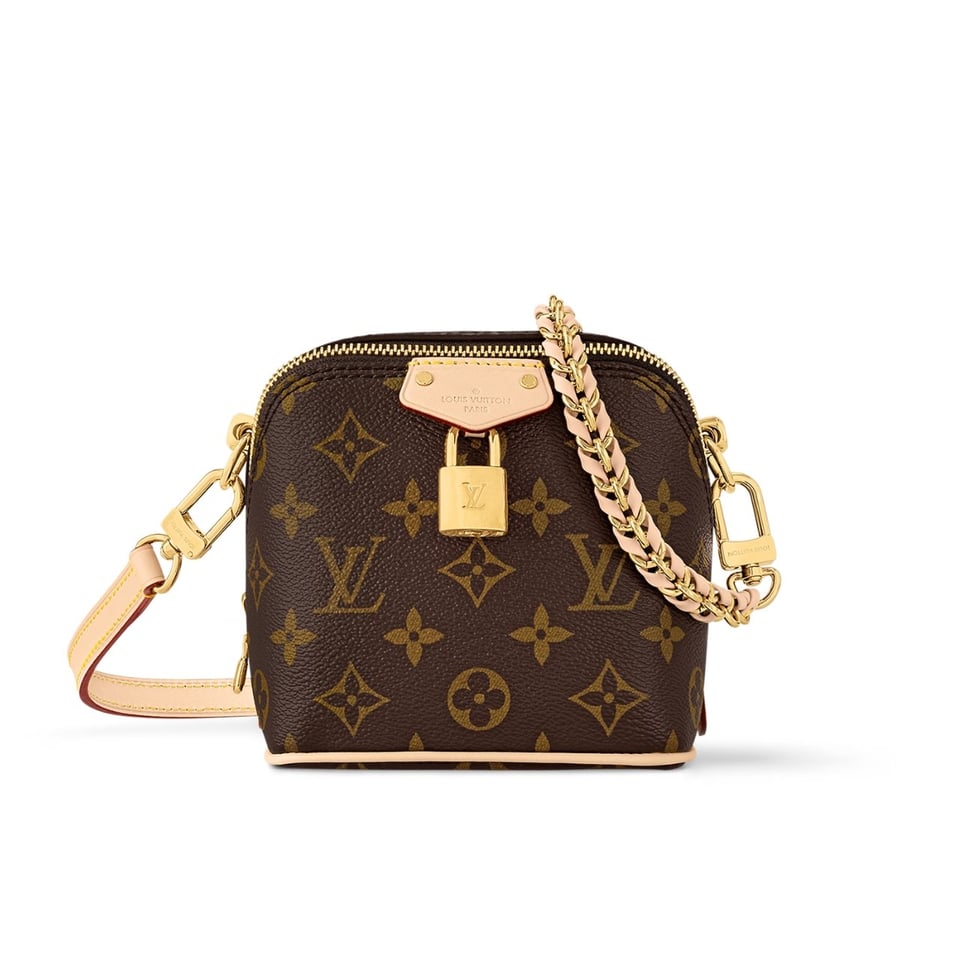 Louis Vuitton Just In Case Monogram Canvas Leather Brown 13Cm M47096 view 2