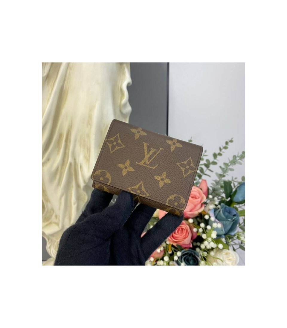 Louis Vuitton Monogram Envelope Business Card Holder view 3