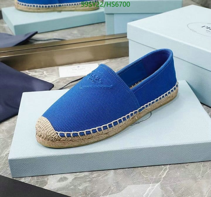 Prada Cotton Drill Espadrilles Blue 1S839M3Lkef0013F020 view 7