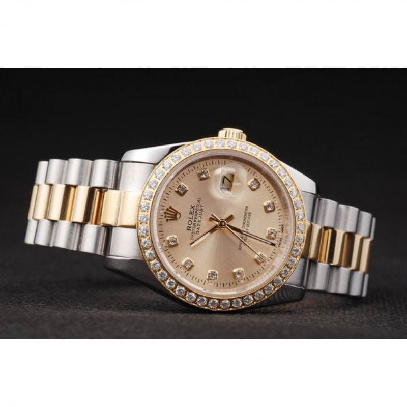Rolex Datejust 36mm Gold Dial SRL40 view 10