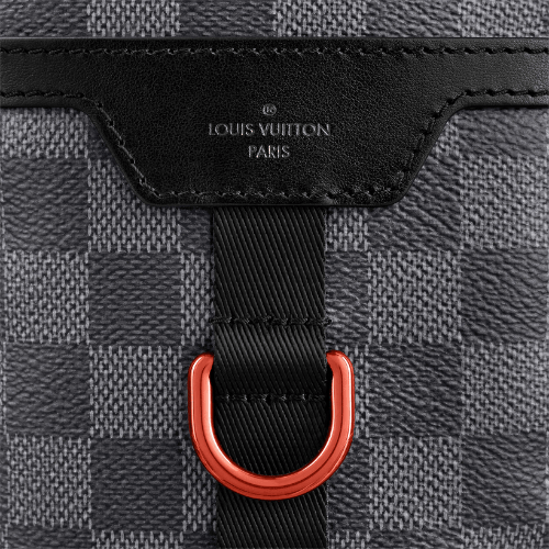 Louis Vuitton Utility Backpack Black And Grey 40Cm view 5