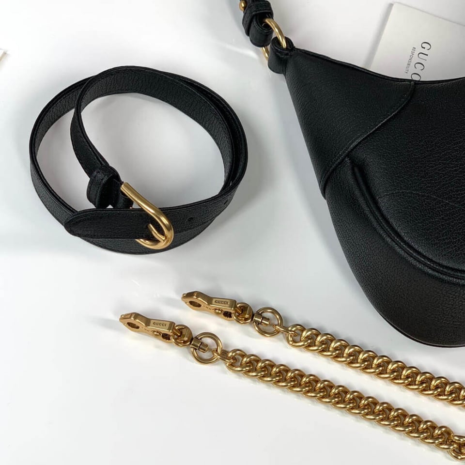 Gucci Aphrodite Small Shoulder Bag Black view 13