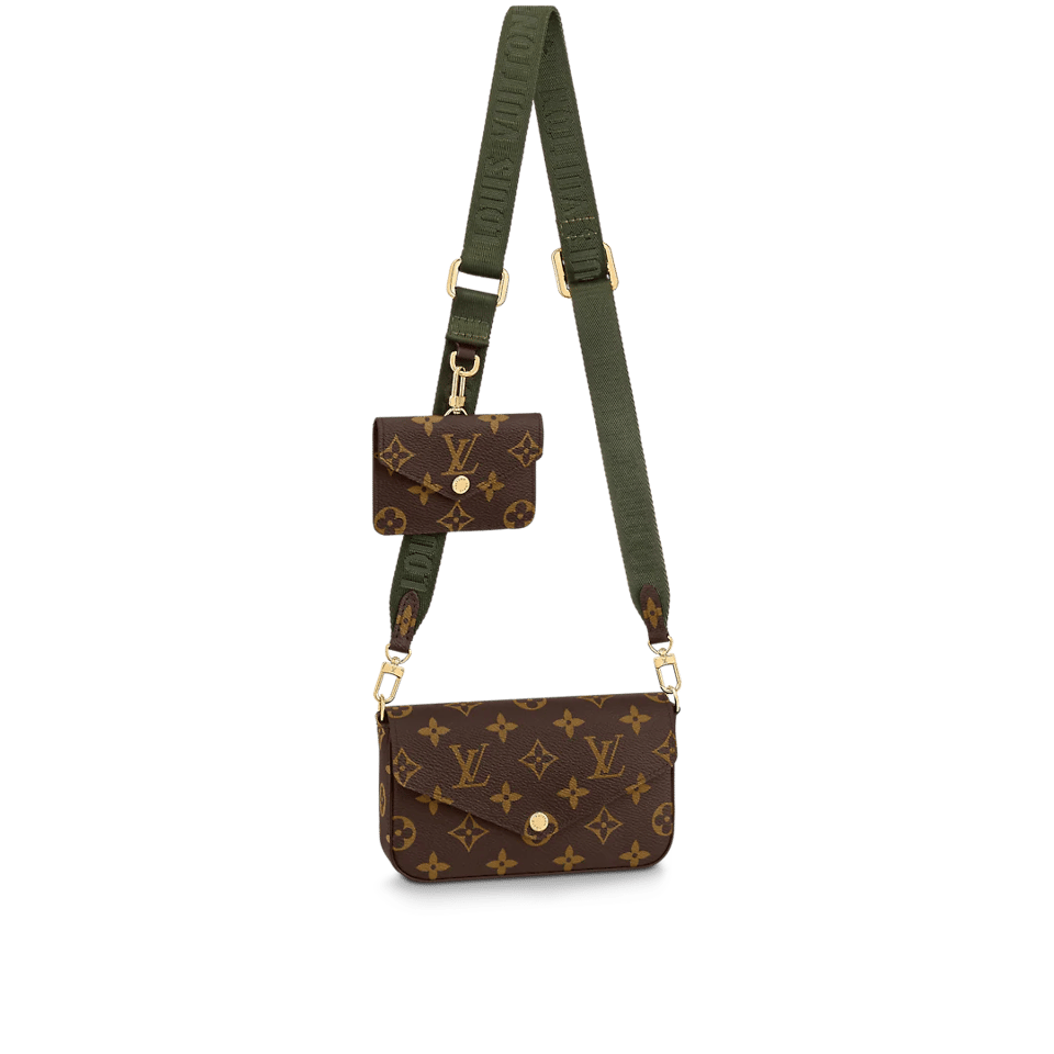 Louis Vuitton F Licie Strap Go 17Cm Green view 2