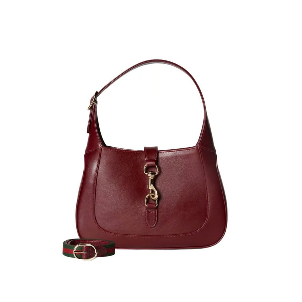 Gucci Jackie Small Shoulder Bag Patent Leather 27.5cm view 2