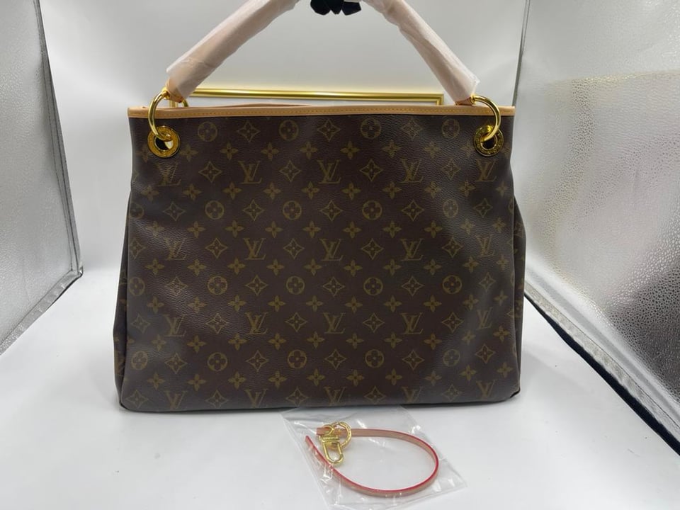 Louis Vuitton Graceful MM 41cm/16.1in Monogram Canvas Brown M44869 – Women view 9