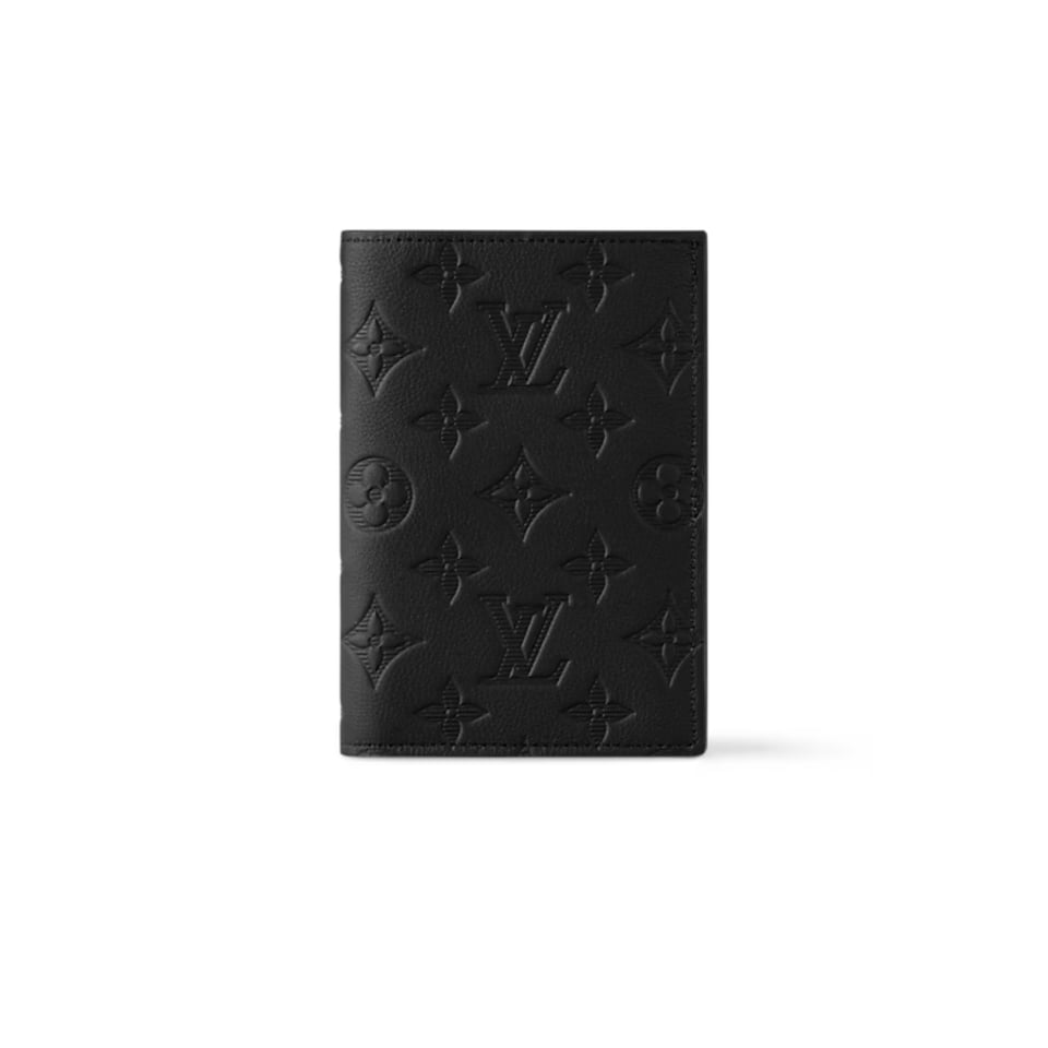 Louis Vuitton Ultra Black Passport Cover For Women 10cm M13187 view 2