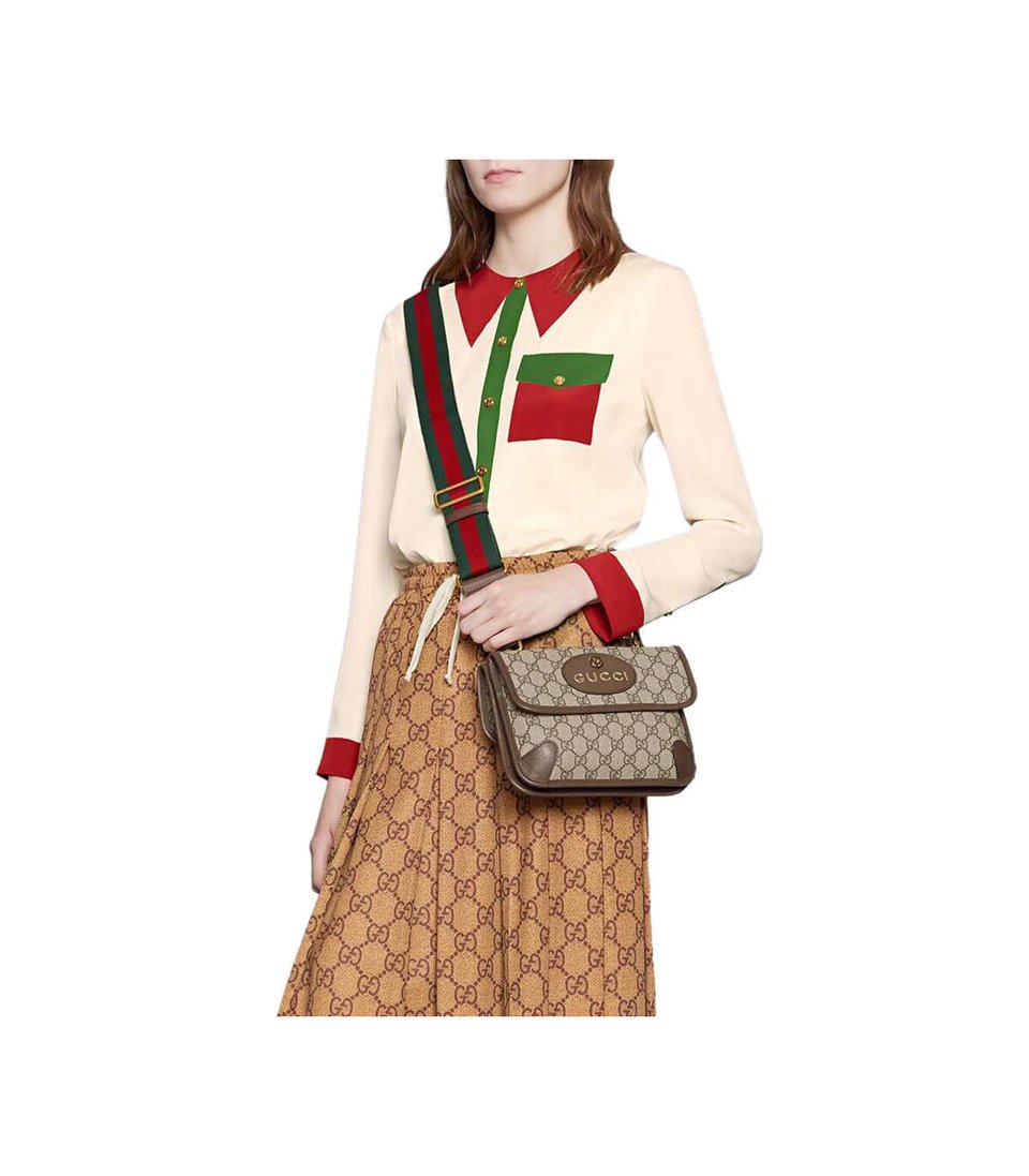 Gucci Neo Vintage Small Messenger Bag 22cm view 3