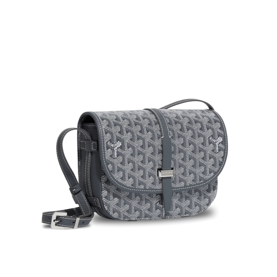 Goyard Belvedere Pm Bag 21Cm Grey Canvas view 2