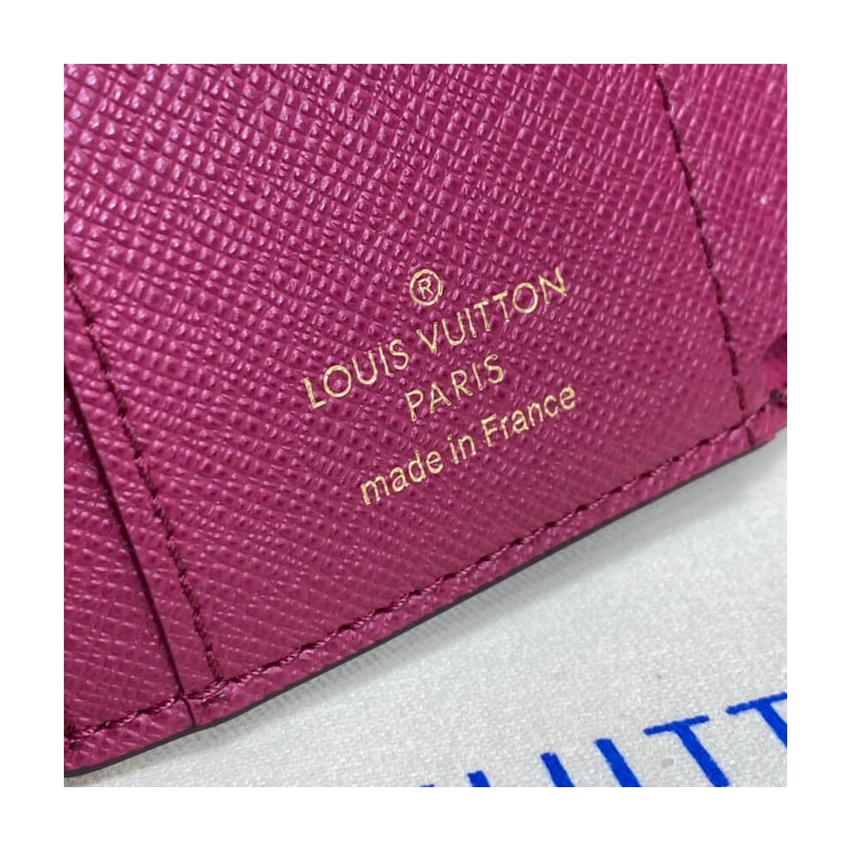 Louis Vuitton Monogram Zoe Wallet Fuchsia view 11