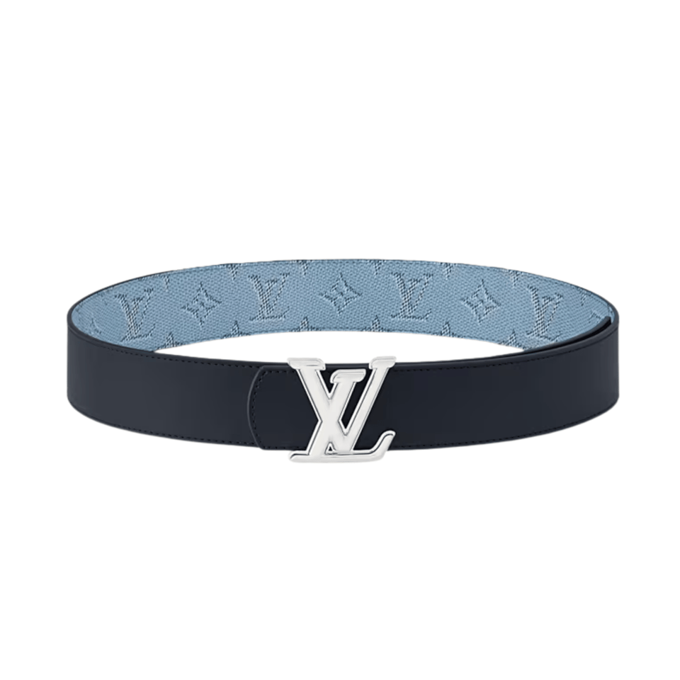 Louis Vuitton LV Silver Dimension 40mm Reversible Men Belt M4134U view 4
