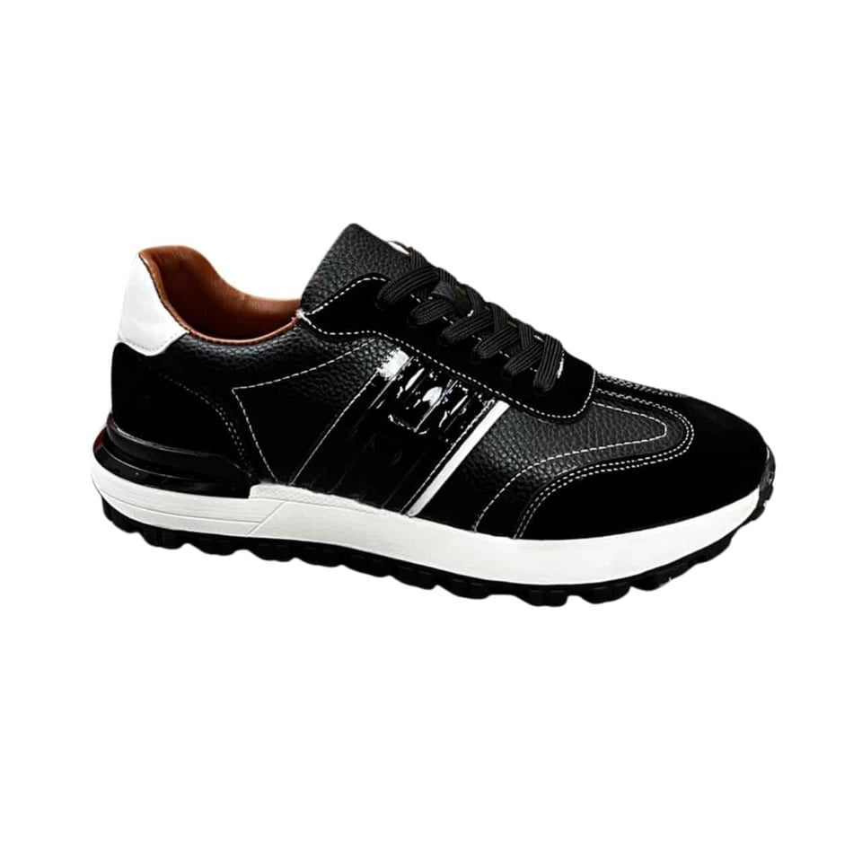 Hermes Trail Sneaker Black view 2