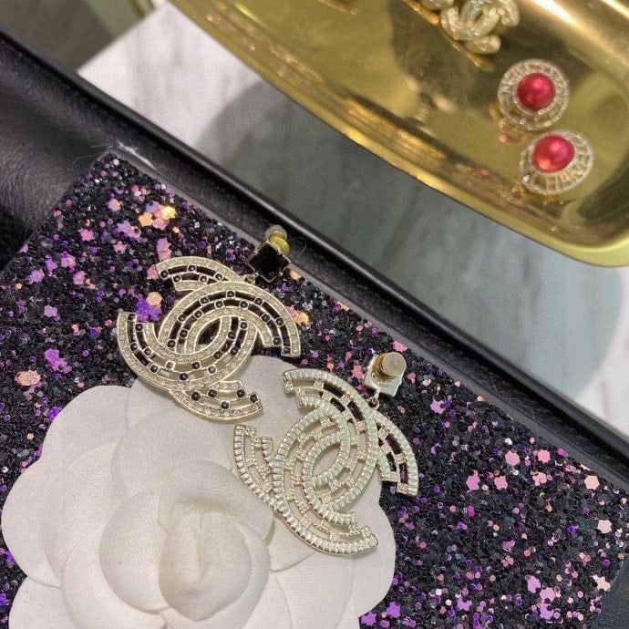 Chanel Cc Earrings view 2