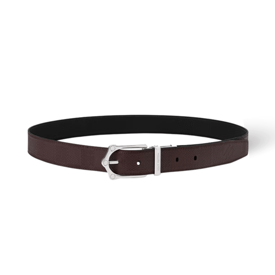 Louis Vuitton LV Frog 30mm Reversible Men Belt M4365T view 2
