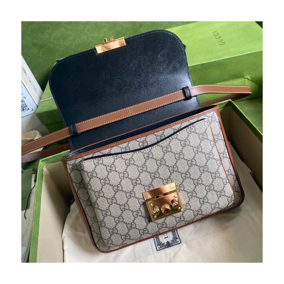 Gucci Padlock Small Shoulder Bag Black view 9