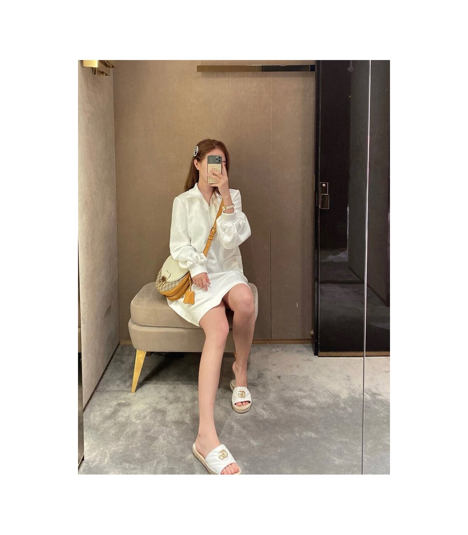 Gucci Padlock Small Shoulder Bag White view 3