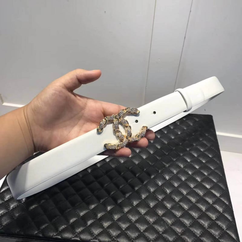 Chanel CC Logo Buckle Belt 6607 view 8