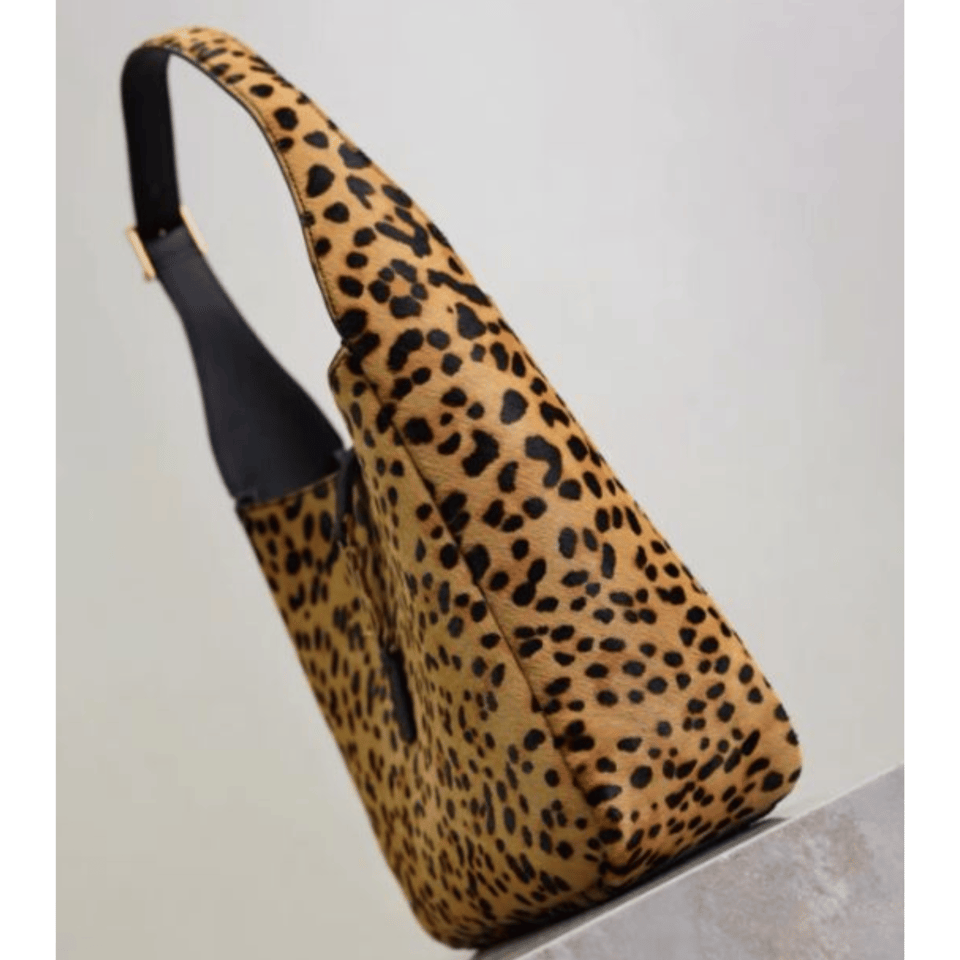 Saint Laurent Leopard Grace Shoulder Bag 23cm view 3