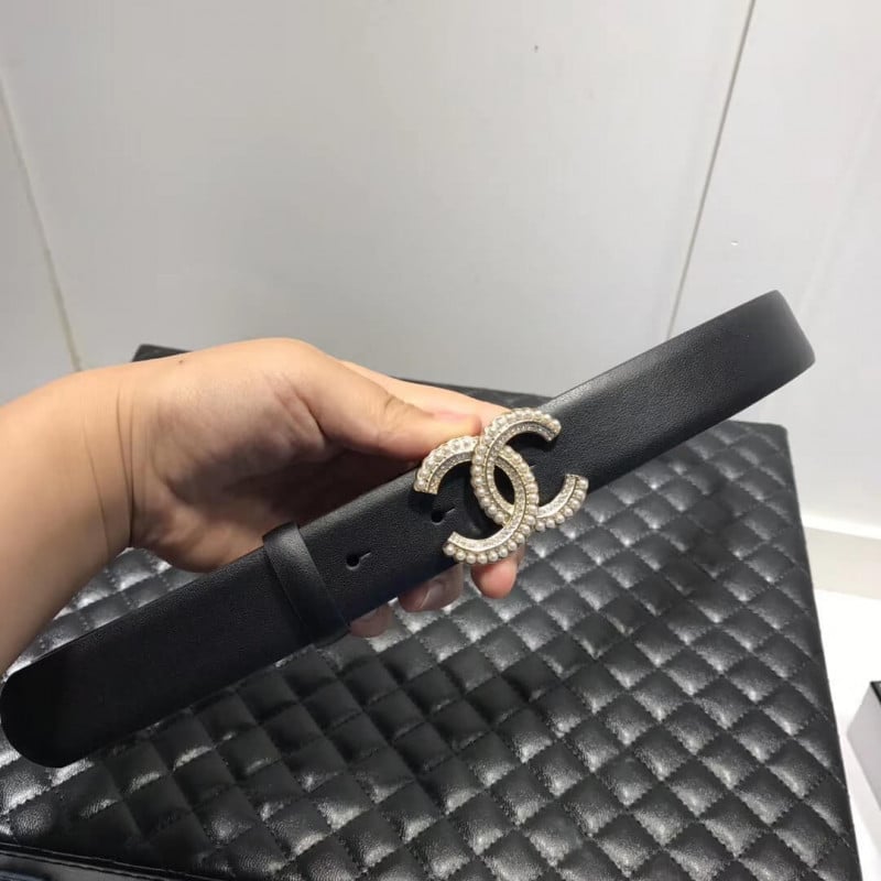 Chanel CC Logo Buckle Belt AA6775 view 7