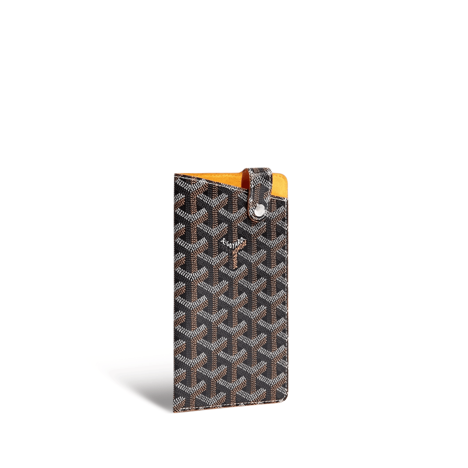Goyard Montmartre Gm Case 18 Cm Black Goyardine Canvas view 2