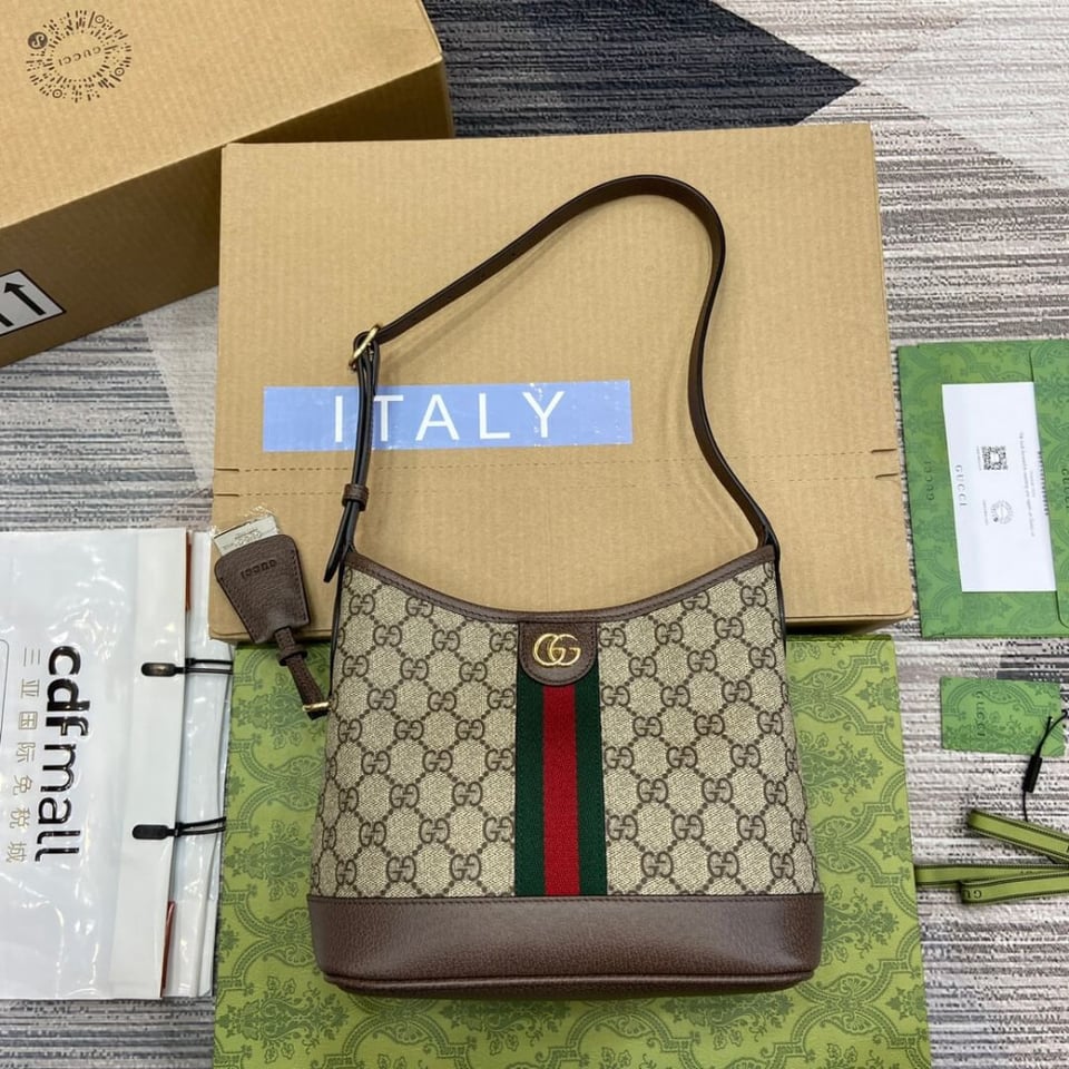 Gucci Ophidia GG Small Shoulder Bag view 6
