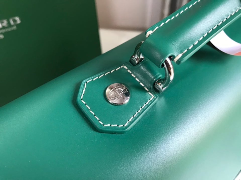 Goyard Citadin Bag 38Cm Green Canvas view 7