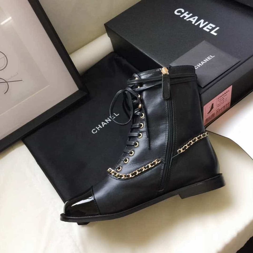 Chanel Women’S Botas Para Mujer Black view 6