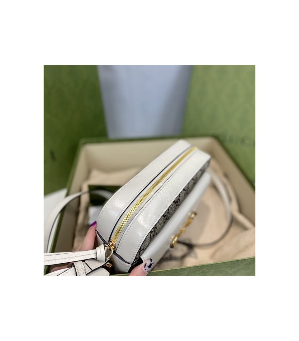 Gucci Horsebit 1955 Small Shoulder Bag view 11
