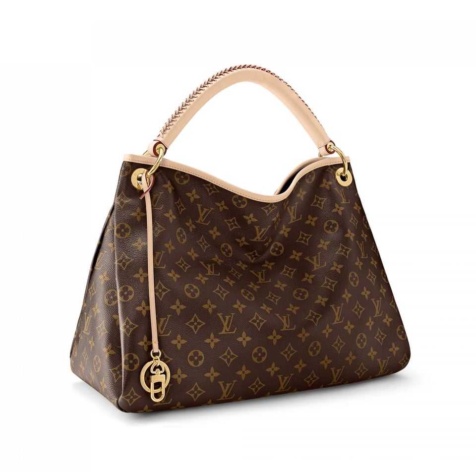 Louis Vuitton Graceful MM 41cm/16.1in Monogram Canvas Brown M44869 – Women view 2