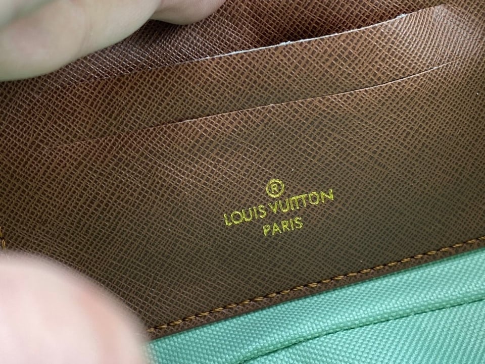 Louis Vuitton Ivy Wallet On Chain Bag Damier Ebene Beige 23cm/9in view 9