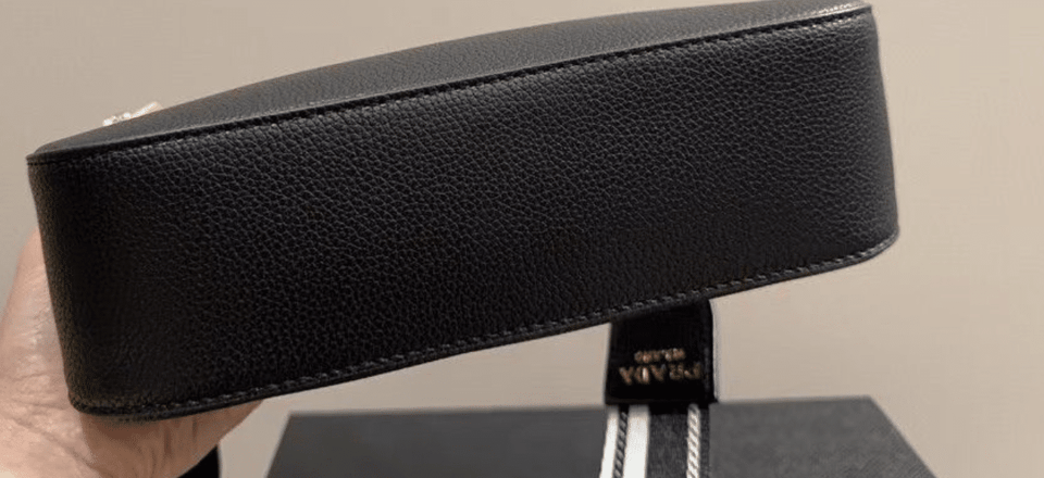 Prada Hobo Bag Black 23Cm view 6