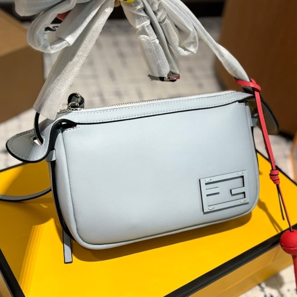 Fendi Simply Fendi Mini Bag Light Blue 23Cm view 5