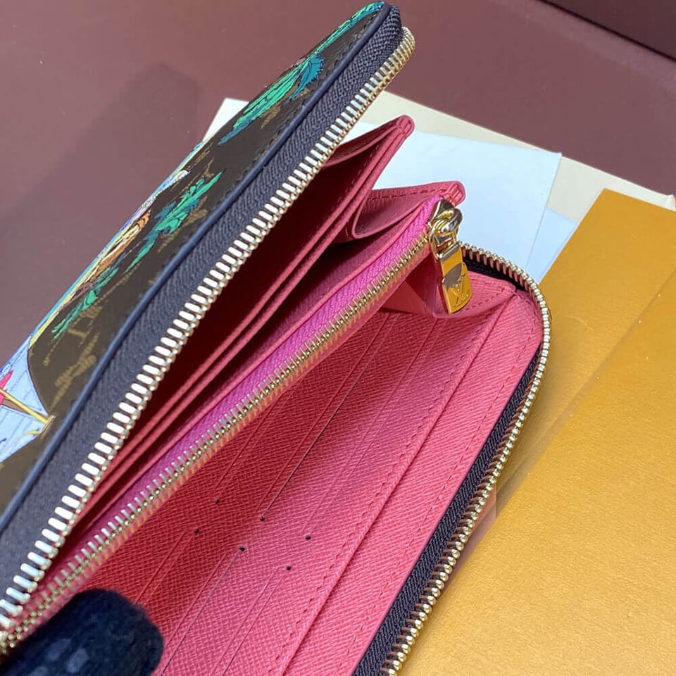 Louis Vuitton Monogram Vivienne Skating Zippy Wallet view 9