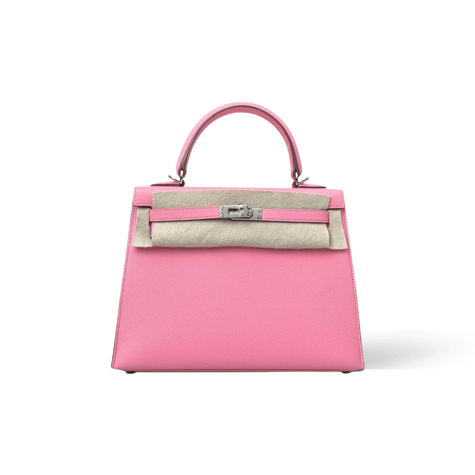 Hermes Kelly 25 Bag In Rose Confetti Epsom Leather For Women 25cm/10in view 2