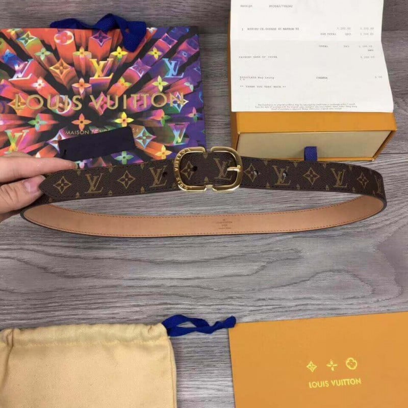 Louis Vuitton Monogram Mini Belt 25mm M9584W view 4