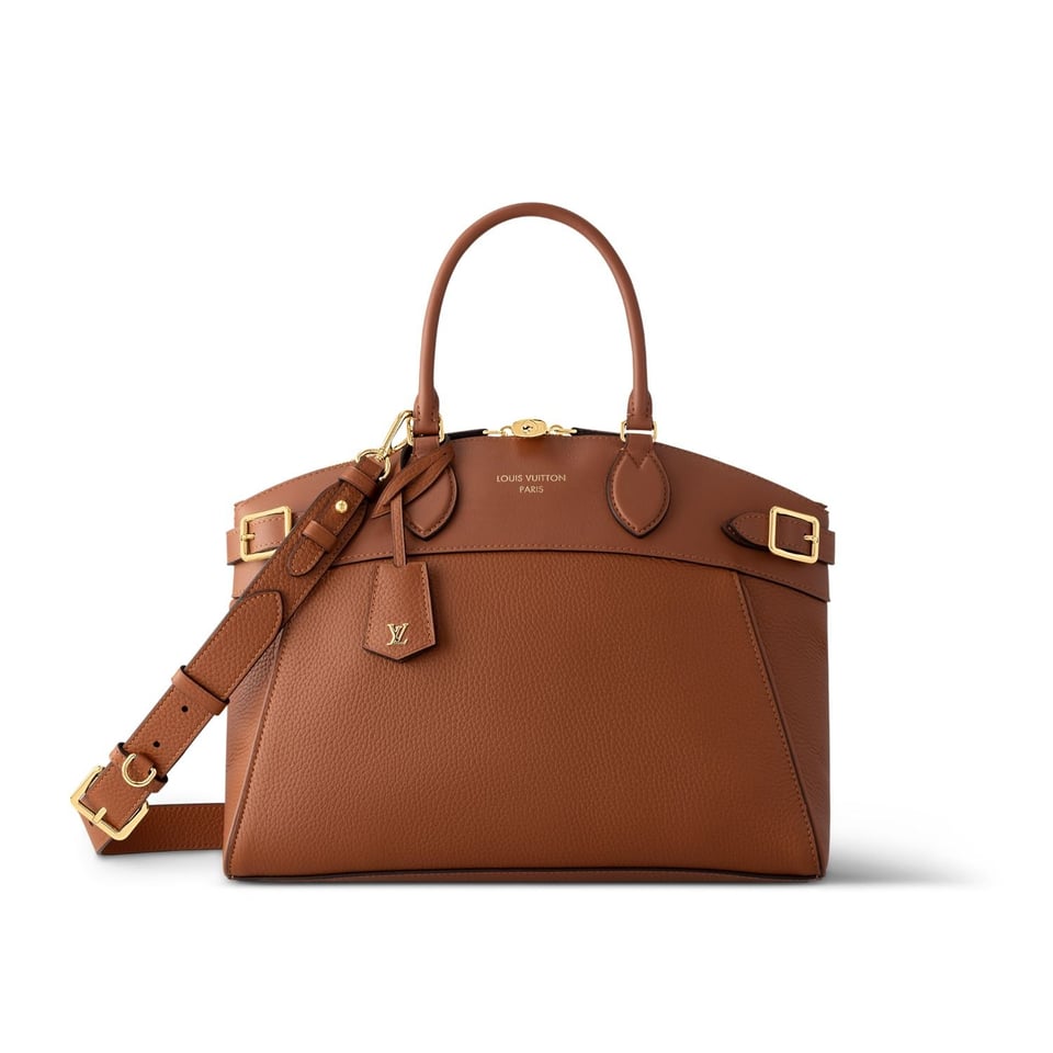 Louis Vuitton Lock It Vendôme Mm High End Leather Brown 36cm M22925 view 2