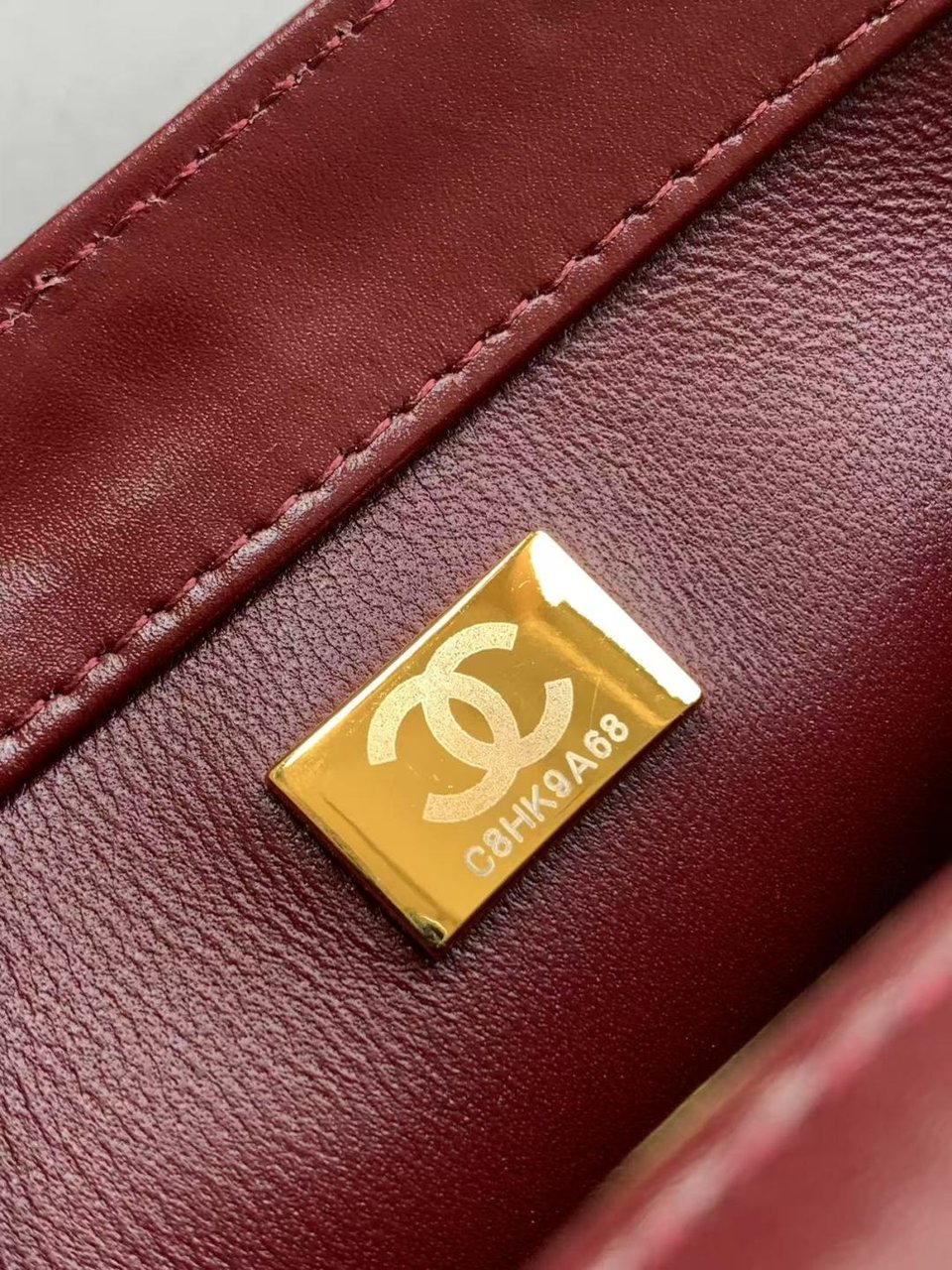 Chanel Calfskin Quilted Perfect Fit Flap Red 22cm view 4
