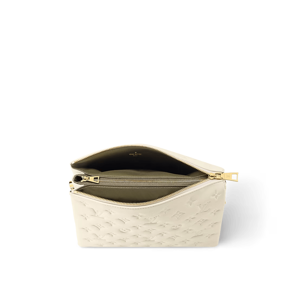 Louis Vuitton Coussin PM Monogram Empreinte Leather Craie 26cm/10.2in M23758 view 6