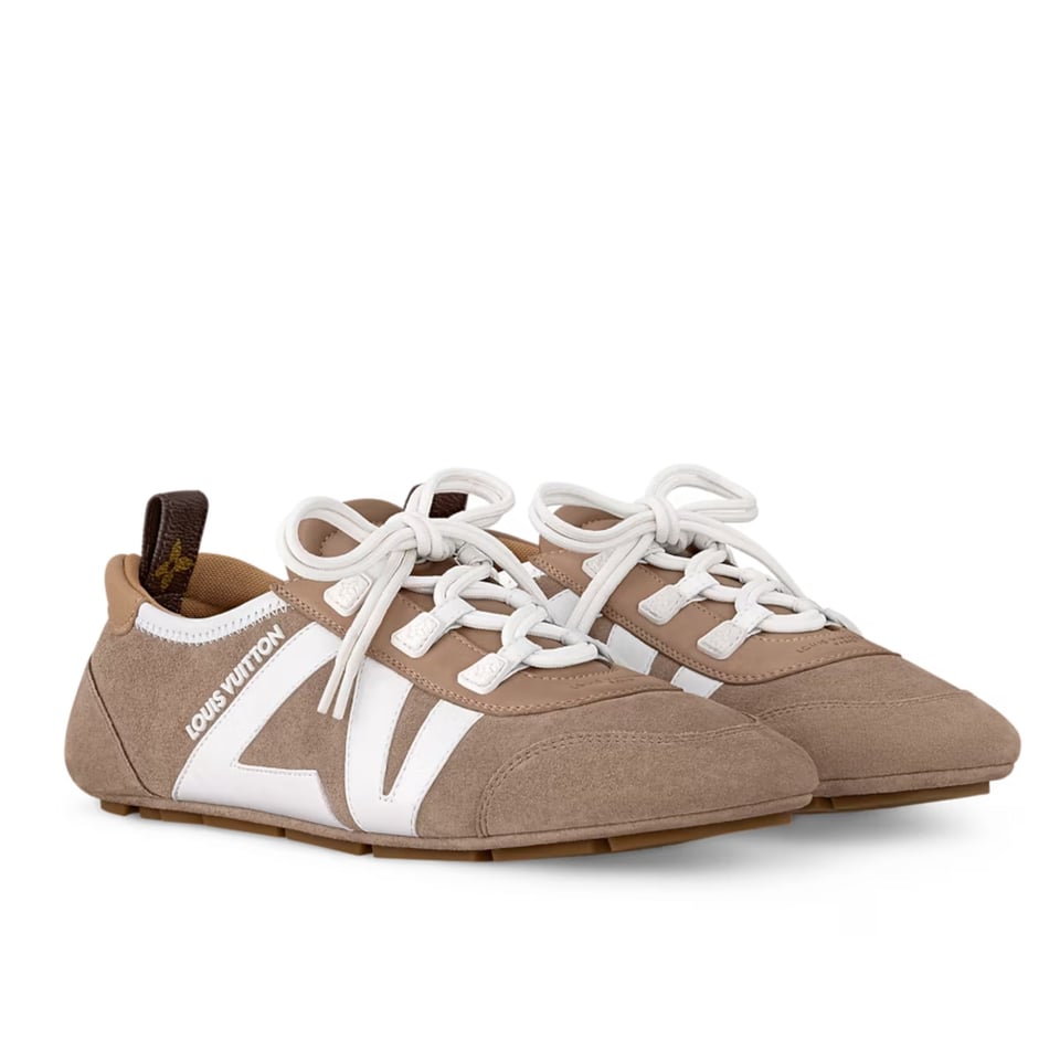 Louis Vuitton Sneakerina Yellow Beige – Women’s Ballet-Inspired Slim Sneakers view 2