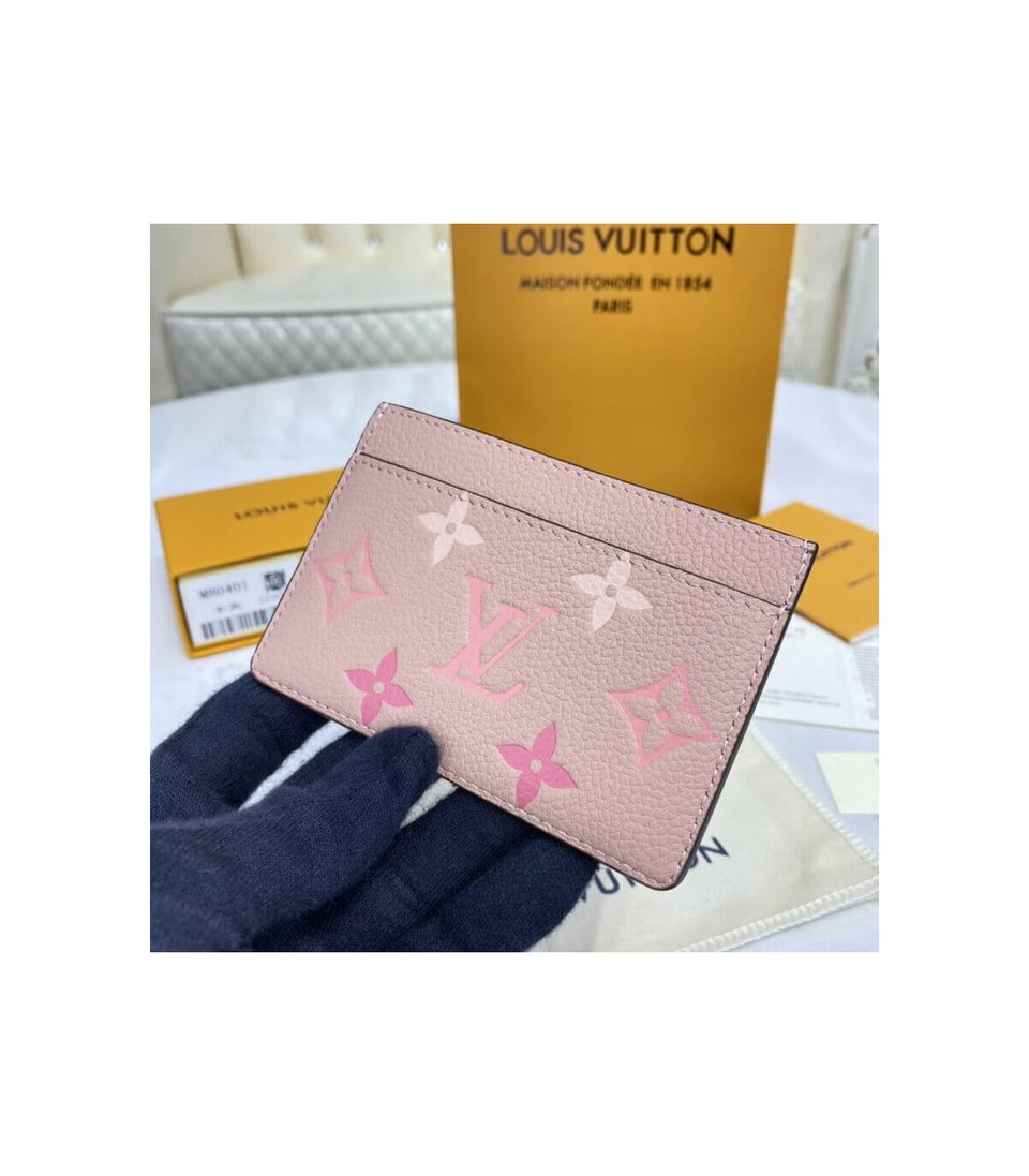 Louis Vuitton Card Holder Pink view 5