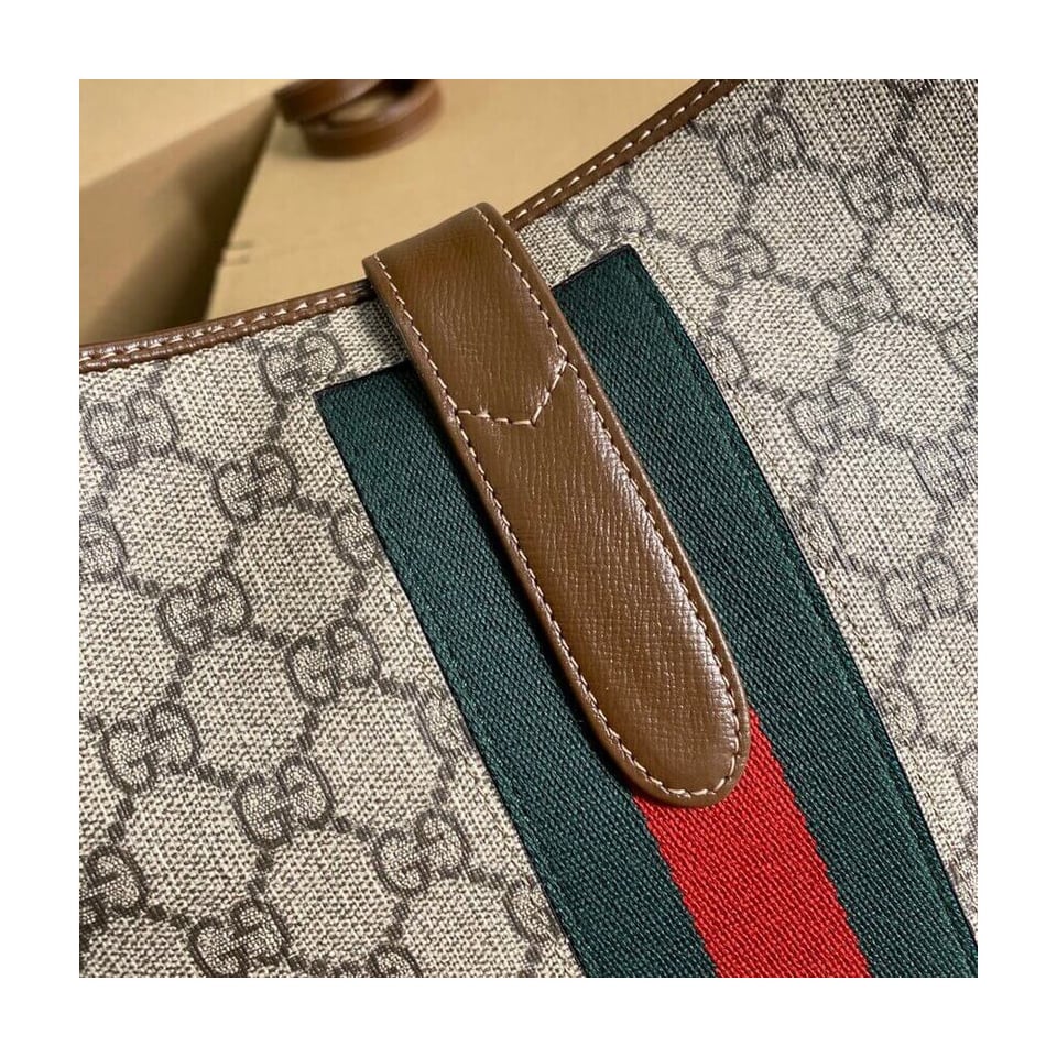 Gucci Jackie 1961 Medium Shoulder Bag in GG Canvas 36.5cm view 10