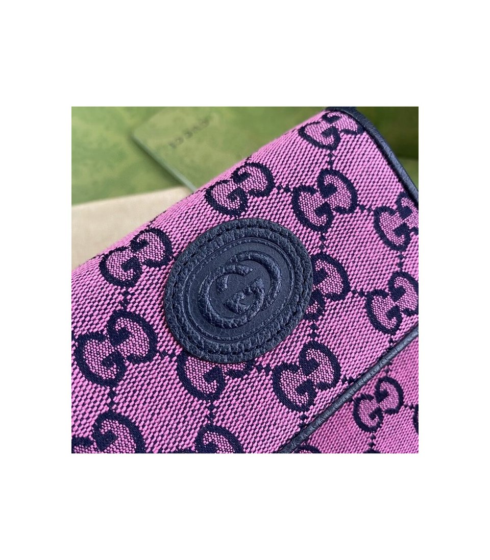 Gucci GG Multicolour Mini Bag Pink view 8