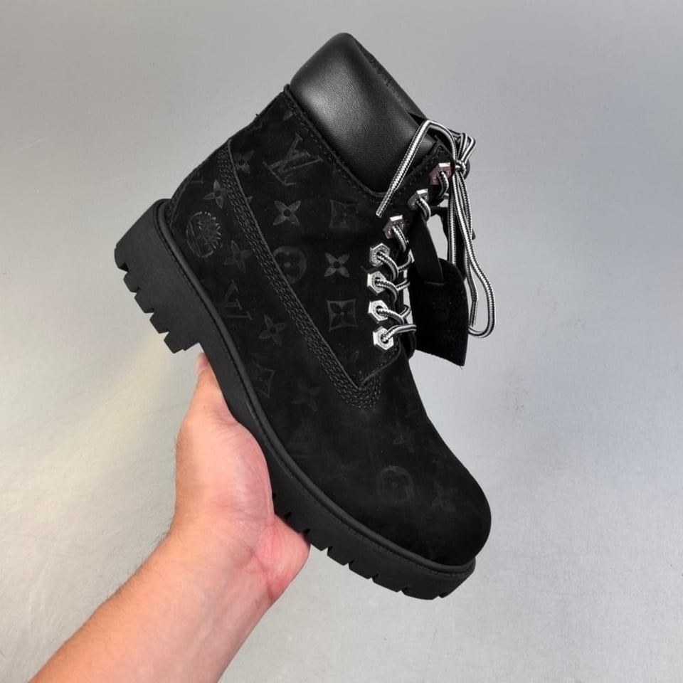 Louis Vuitton Lv X Timberland Boots Black 1Ad73B view 10