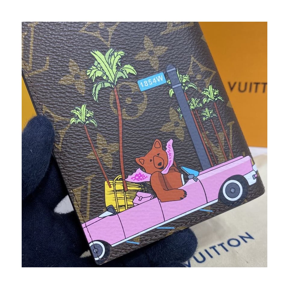 Louis Vuitton Monogram Canvas Passport Cover view 6