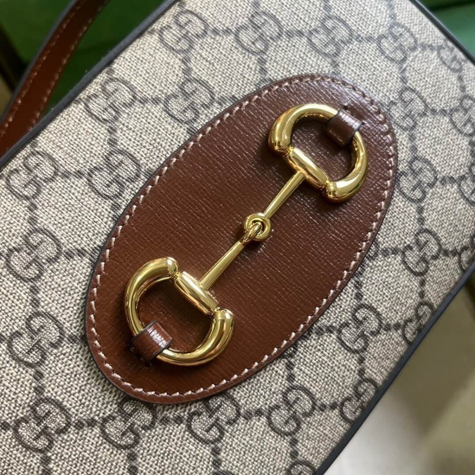 Gucci Horsebit 1955 Small Shoulder Bag view 12